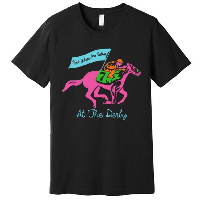 Horse Race Funny Derby Premium T-Shirt