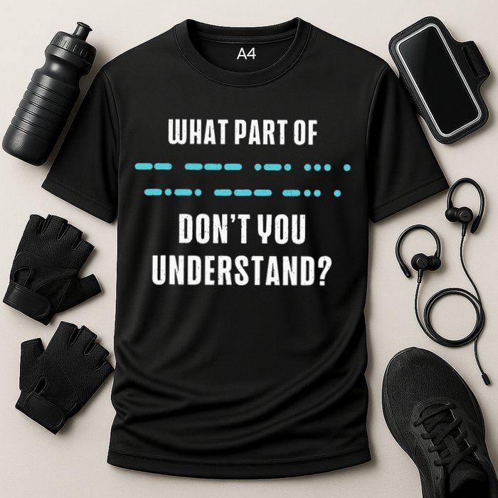 Ham Radio Gear Design Ham Operator Amateur Radio Cooling Performance Crew T-Shirt