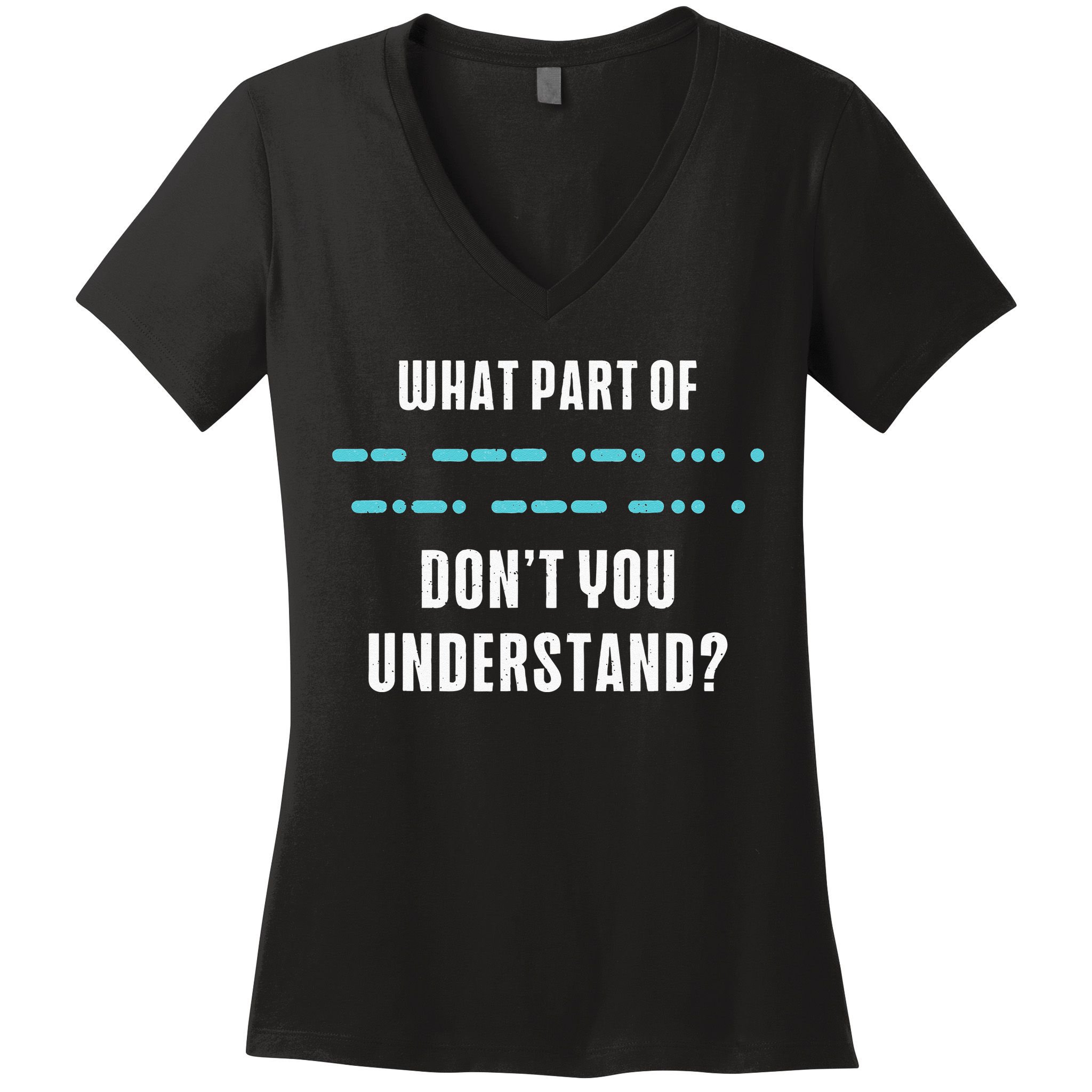 Ham Radio Gear Design Ham Operator Amateur Radio Women's V-Neck T-Shirt