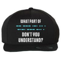 Ham Radio Gear Design Ham Operator Amateur Radio Wool Snapback Cap