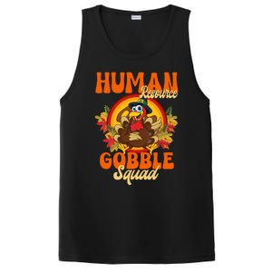 Hu Resource Gobble Squad Turkey Hr Ager Thanksgiving Gift PosiCharge Competitor Tank