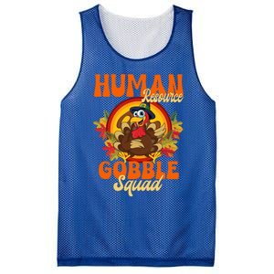 Hu Resource Gobble Squad Turkey Hr Ager Thanksgiving Gift Mesh Reversible Basketball Jersey Tank