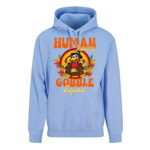 Hu Resource Gobble Squad Turkey Hr Ager Thanksgiving Gift Unisex Surf Hoodie