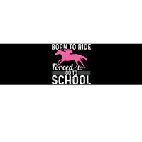 Horseback Riding Girl Funny Horse Bumper Sticker