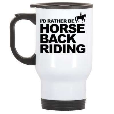 Horseback Riding Gift Cute Gift And Horse Riders Stainless Steel Travel Mug