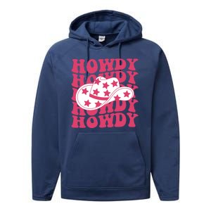 Howdy Retro Groovy Performance Fleece Hoodie