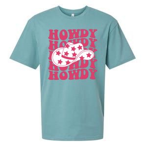 Howdy Retro Groovy Sueded Cloud Jersey T-Shirt