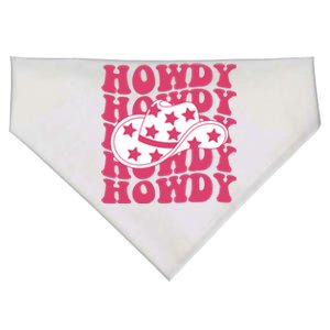 Howdy Retro Groovy USA-Made Doggie Bandana