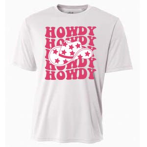 Howdy Retro Groovy Cooling Performance Crew T-Shirt