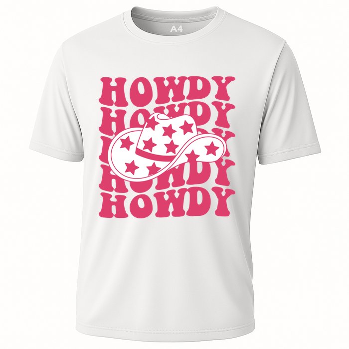 Howdy Retro Groovy Performance Shirt