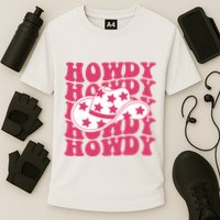 Howdy Retro Groovy Performance Shirt