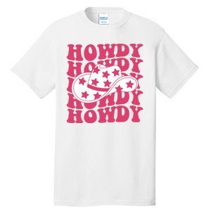 Howdy Retro Groovy Tall T-Shirt