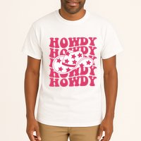 Howdy Retro Groovy Tall T-Shirt
