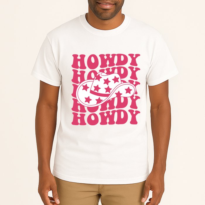Howdy Retro Groovy Tall T-Shirt