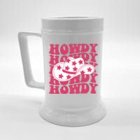 Howdy Retro Groovy Beer Stein