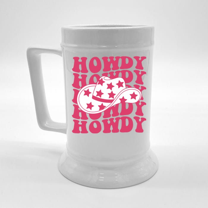 Howdy Retro Groovy Beer Stein