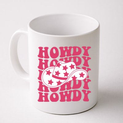 Howdy Retro Groovy Coffee Mug