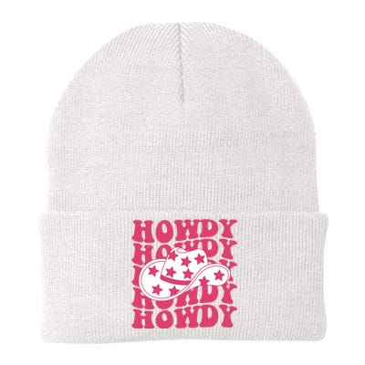 Howdy Retro Groovy Knit Cap Winter Beanie