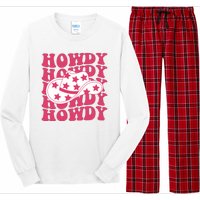 Howdy Retro Groovy Long Sleeve Pajama Set