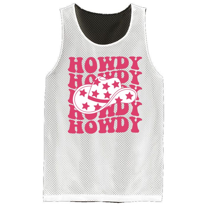 Howdy Retro Groovy Mesh Reversible Basketball Jersey Tank