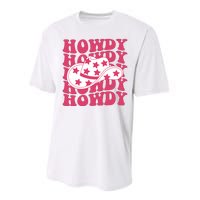 Howdy Retro Groovy Performance Sprint T-Shirt