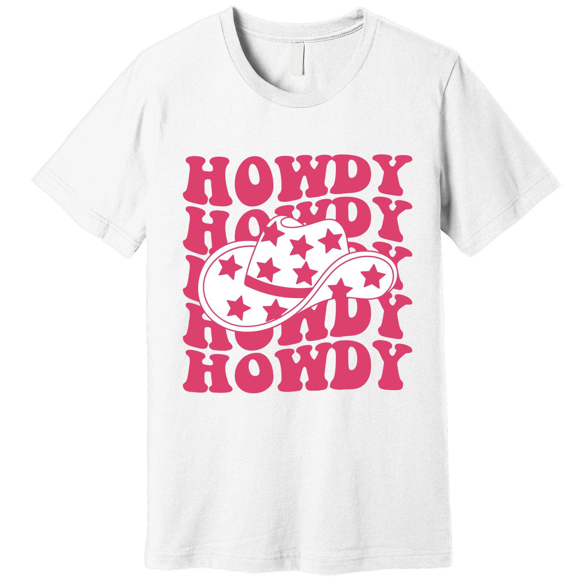 Howdy Retro Groovy Premium T-Shirt