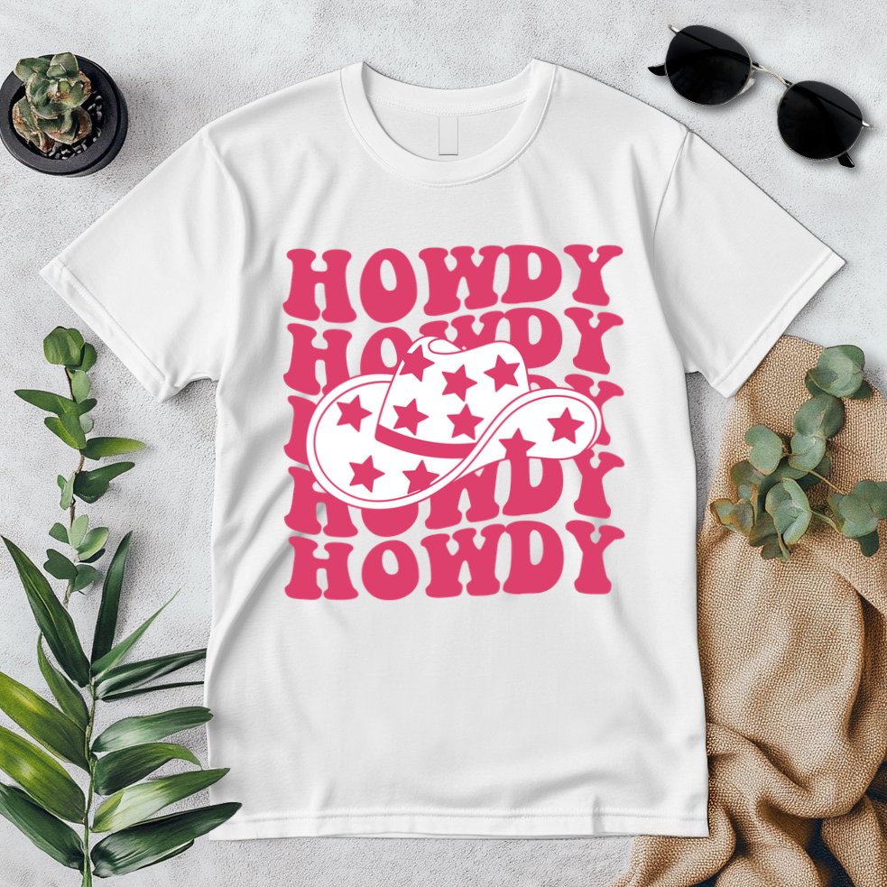 Howdy Retro Groovy Premium T-Shirt