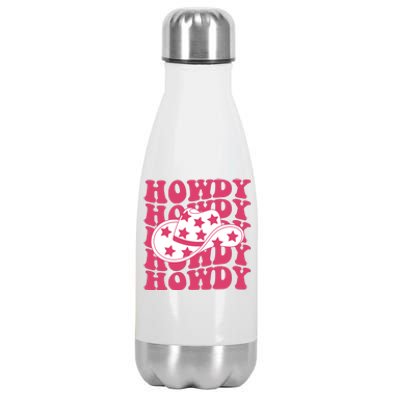 Howdy Retro Groovy Stainless Steel Insulated Water Bottle