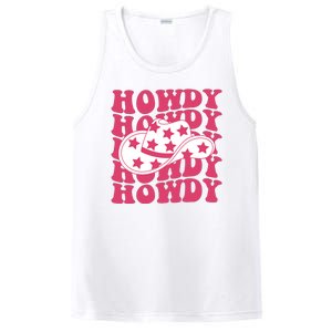 Howdy Retro Groovy PosiCharge Competitor Tank