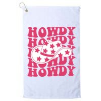 Howdy Retro Groovy Golf Towel