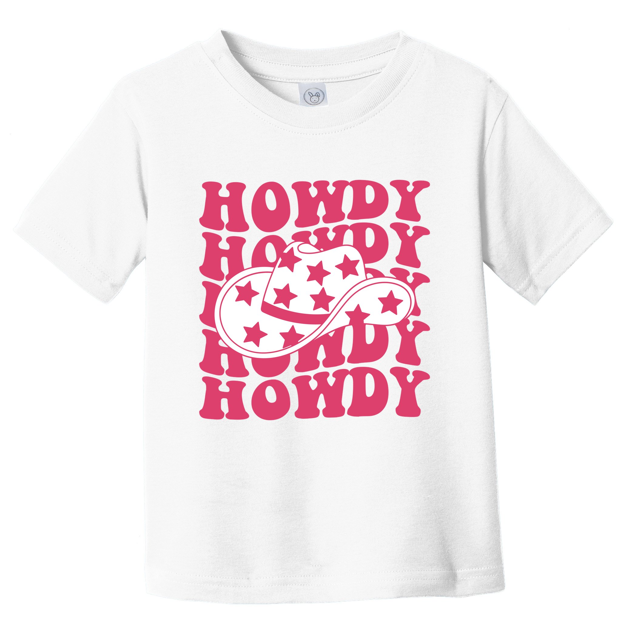 Howdy Retro Groovy Toddler T-Shirt