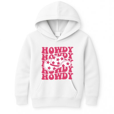 Howdy Retro Groovy Kids Hoodie