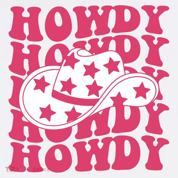 Howdy Retro Groovy Short Acrylic Beanie