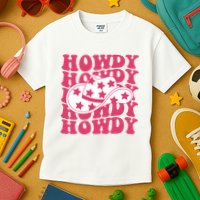 Howdy Retro Groovy Kids T-Shirt