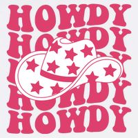 Howdy Retro Groovy Kids T-Shirt