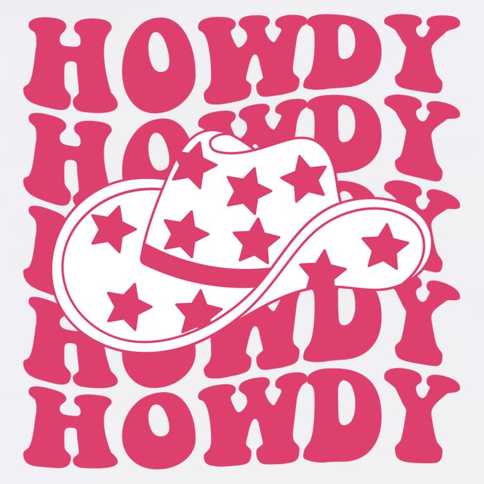 Howdy Retro Groovy Kids T-Shirt