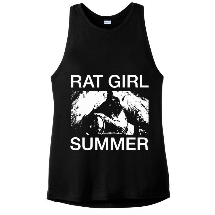 Health Rat Girl Summer 2024 Ladies PosiCharge Tri-Blend Wicking Tank