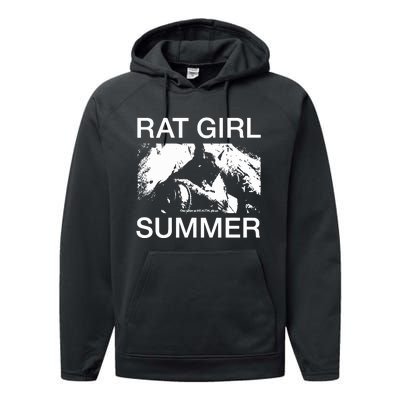 Health Rat Girl Summer 2024 Performance Fleece Hoodie