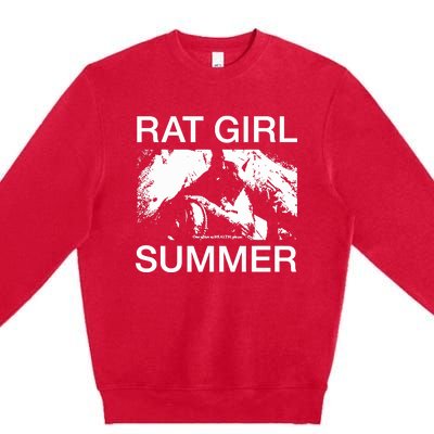 Health Rat Girl Summer 2024 Premium Crewneck Sweatshirt