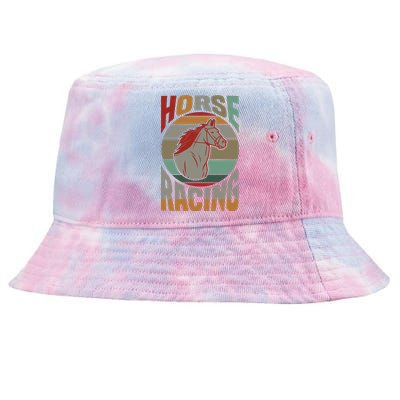 Horse Racing Tie-Dyed Bucket Hat