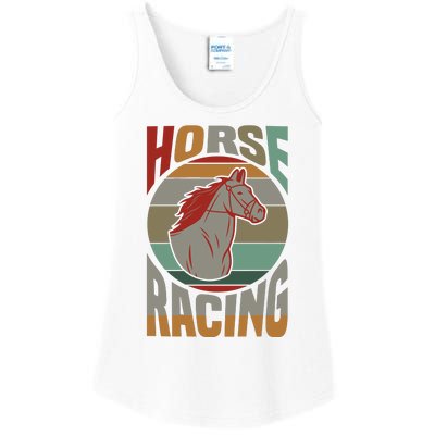 Horse Racing Ladies Essential Tank