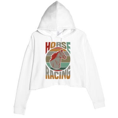 Horse Racing Crop Fleece Hoodie