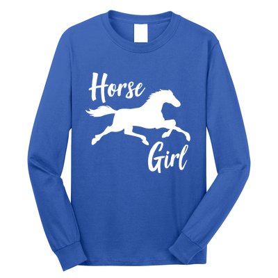 Horseback Riding Horse Gift Long Sleeve Shirt