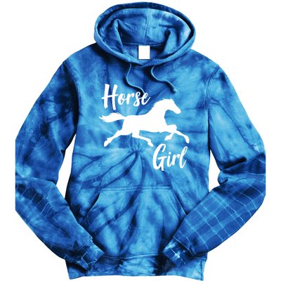 Horseback Riding Horse Gift Tie Dye Hoodie