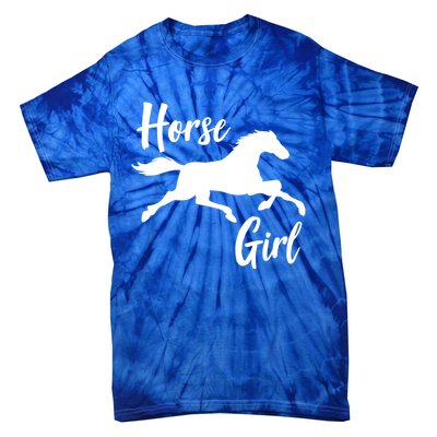 Horseback Riding Horse Gift Tie-Dye T-Shirt