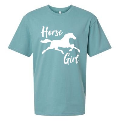 Horseback Riding Horse Gift Sueded Cloud Jersey T-Shirt