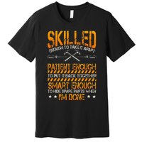 Handyman Repairman Handworker Builder Handyperson Fixer Premium T-Shirt