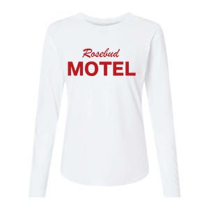 Hotel Rosebud Womens Cotton Relaxed Long Sleeve T-Shirt