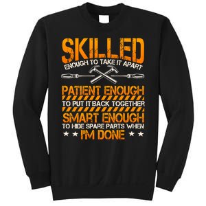 Handyman Repairman Handworker Builder Handyperson Fixer Sweatshirt