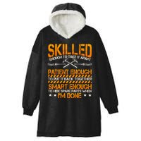 Handyman Repairman Handworker Builder Handyperson Fixer Hooded Wearable Blanket